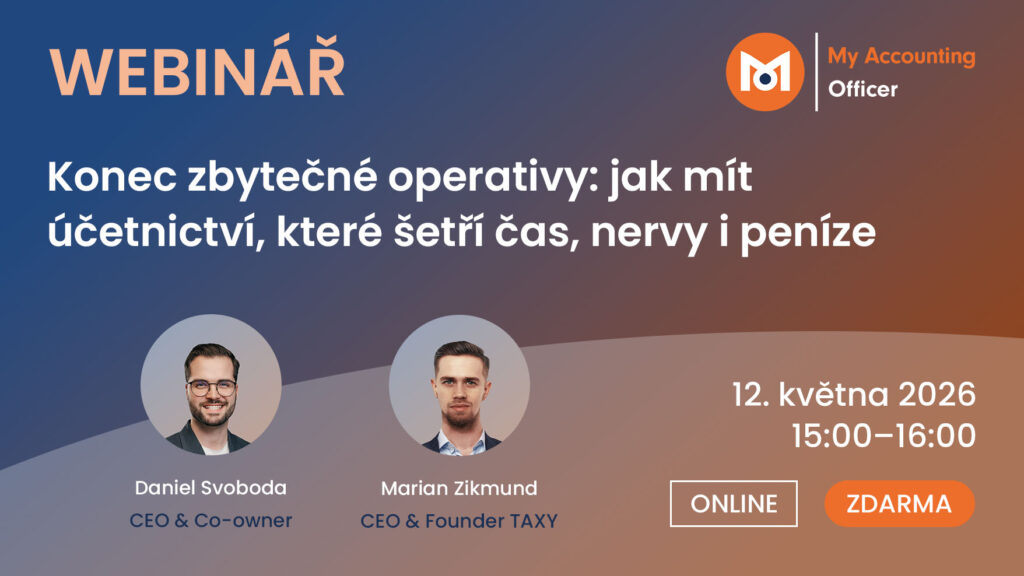Webinář 12. 5. 2026 - Konec zbytečné operativy: jak mít účetnictví, které šetří čas, nervy i peníze
